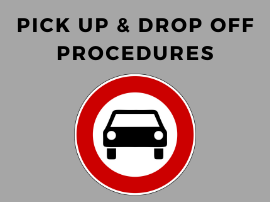  The image shows pick up procedures and drop off procedures for Century Elementary